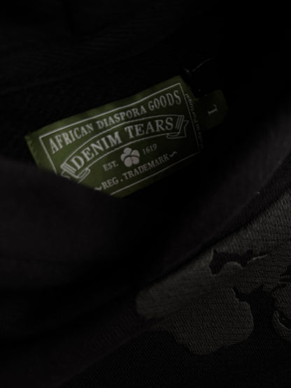 COTTON WREATH BLACK