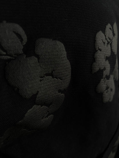 COTTON WREATH BLACK